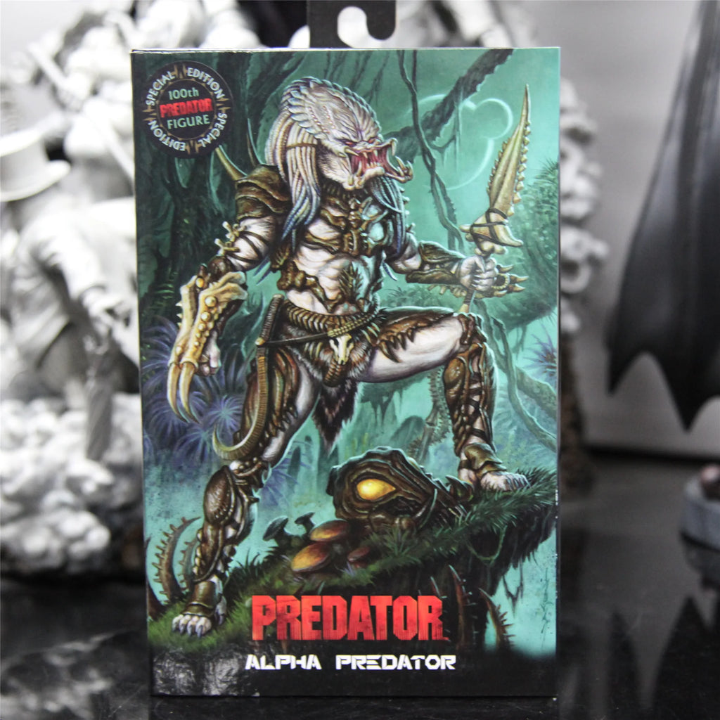 Neca Genuine Alpha Iron Blood Warrior Brand New Undismantled Mobile Doll Collect Figurines Desktop Decoration