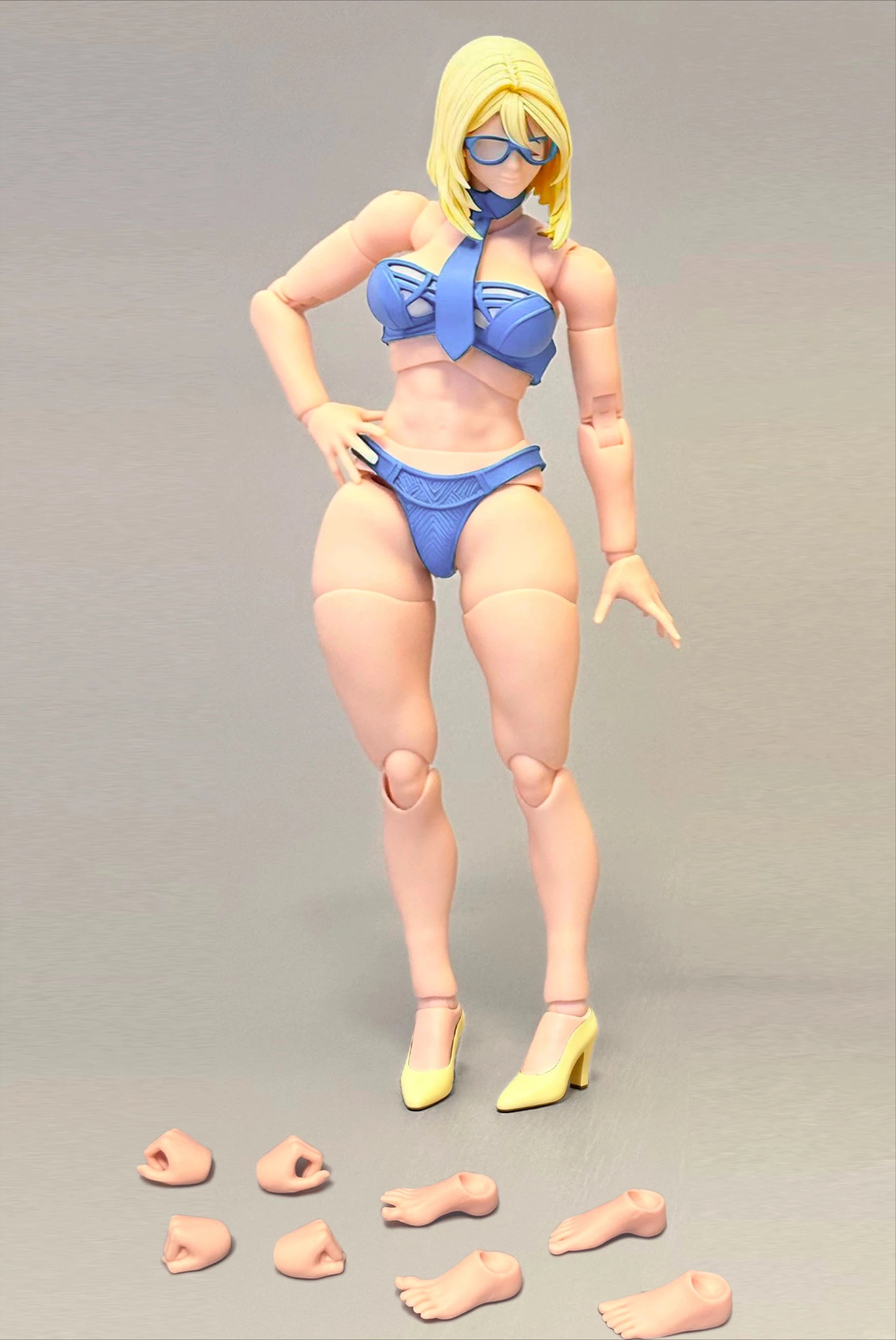 FB001 Pre-sale 1/12 Scale Toys Three Colors Super Flexible Female Body Model Fit 6-inch Action Figures Birthday Gift Decoration