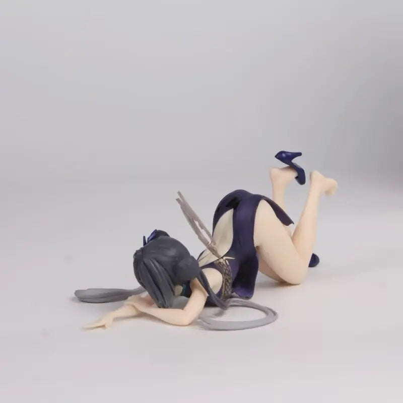 10CM Anime Game Blue Archive Kisaki Figure OB11 Kneeling cheongsam dress Model Toy Doll Aciton Figure PVC Collection Gifts