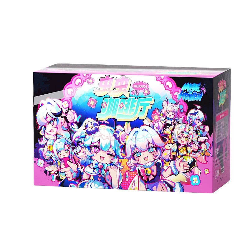 Genuine Kukaka Insect Cafe Series 12 Points Bjd Blind Box Action Figure Trendy Model Toy Kawaii Room Decor Birthday Gift