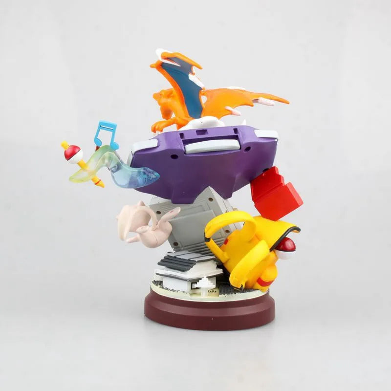 20cm Large Pokemon Figure Pikachu Charizard Mewtwo, Anime Collectible Model for Home Decoration Display Gift