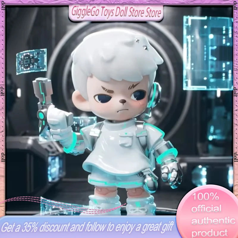 Neue TNT Space Original Rayan Figur Unlimited Silver Domain 3046 Cybercity Hängekarte Große Puppe Handgefertigte Trendige Einlösekarte
