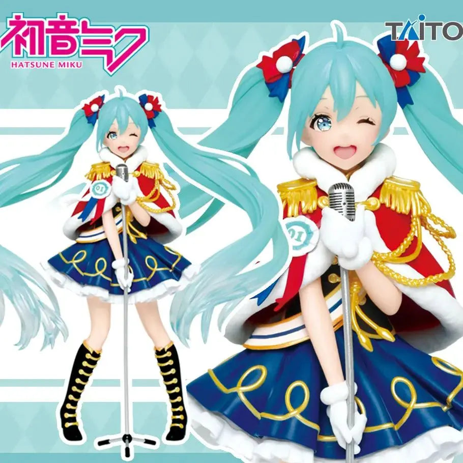 Judai Original TAITO VOCALOID Hatsune Miku Winter Live PVC Action Figure Model Collection Doll Toys