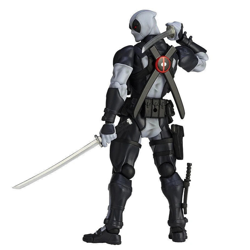 AMAZING YAMAGUCHI Deadpool Action Figure X-Men Mutants Joint Movable KAIYODO Movie Model Toys for Kids Gift
