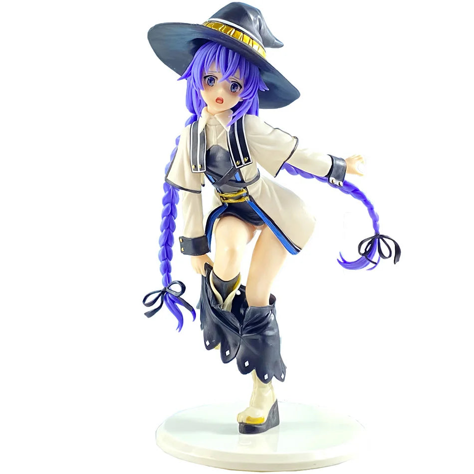 25cm Magician Roxy Migurdia Action Figure Mushoku Tensei：Jobless Reincarnation Anime Figure PVC Adult Collection Model Doll Toys