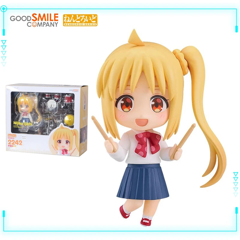 GSC Original Genuine Nendoroid 2242 Anime Bocchi The Rock Ijichi Nijika 10cm Q Version Collections Model Toy Action Figures Gift