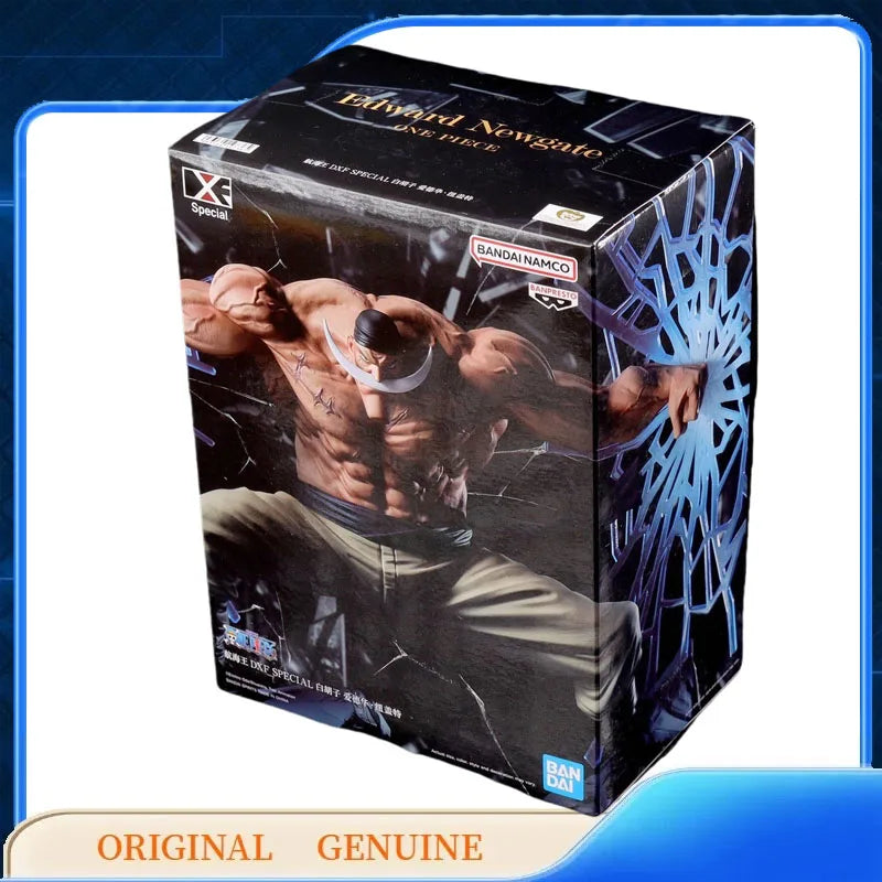 Bandai Original One Piece Dxf Speicial Monkey D. Luffy Zoro Ace Mihawk Newgate Anime Action Figures Assembly Model Ornaments