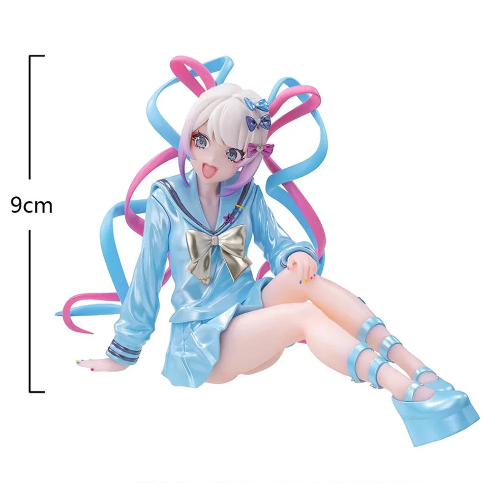 14CM Anime NEEDY GIRL OVERDOSE Small Seat Series Figure KAnge Standing Animation Model Toy Gift Collection Decoration Ornaments