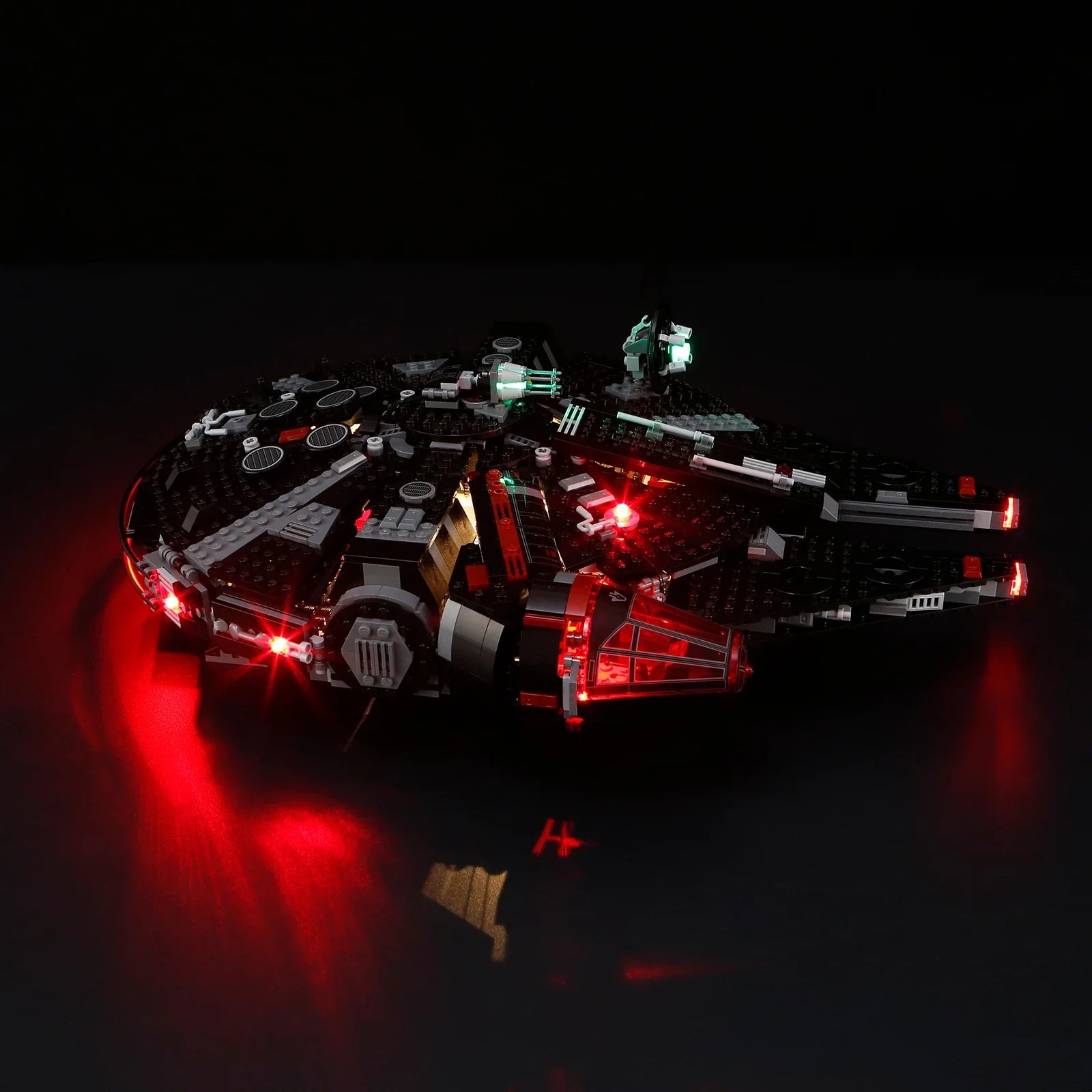 Ship From Italy Lighting Kit For LEGO 75389 Millennium Falcon The Dark Falcon Not Building Block(Only Lighting Set)