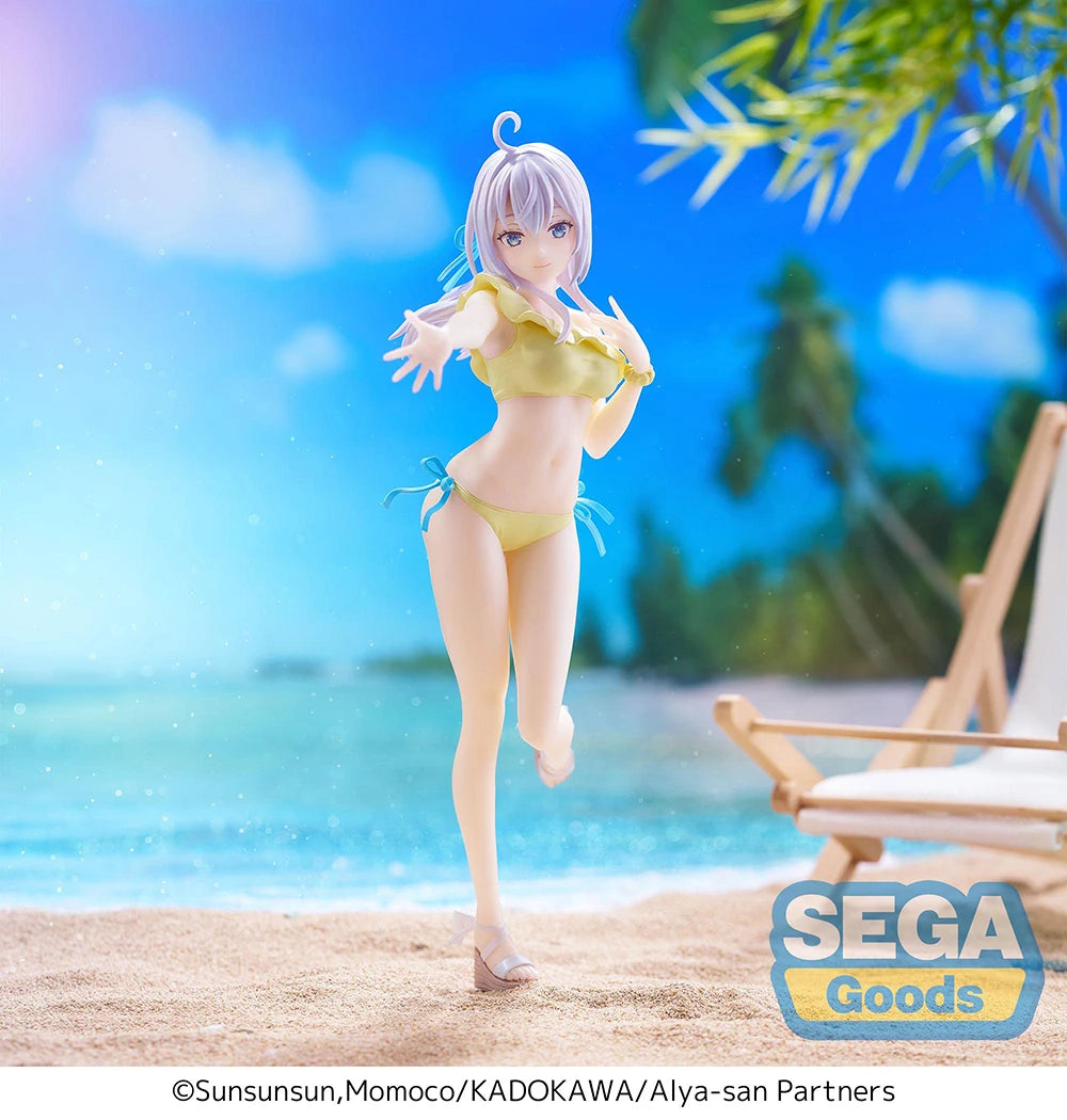 In Stock Original Sega Luminasta Alya Sometimes Hides Her Feelings In Russian Alisa Mikhailovna Kujou Collection Anime Figures
