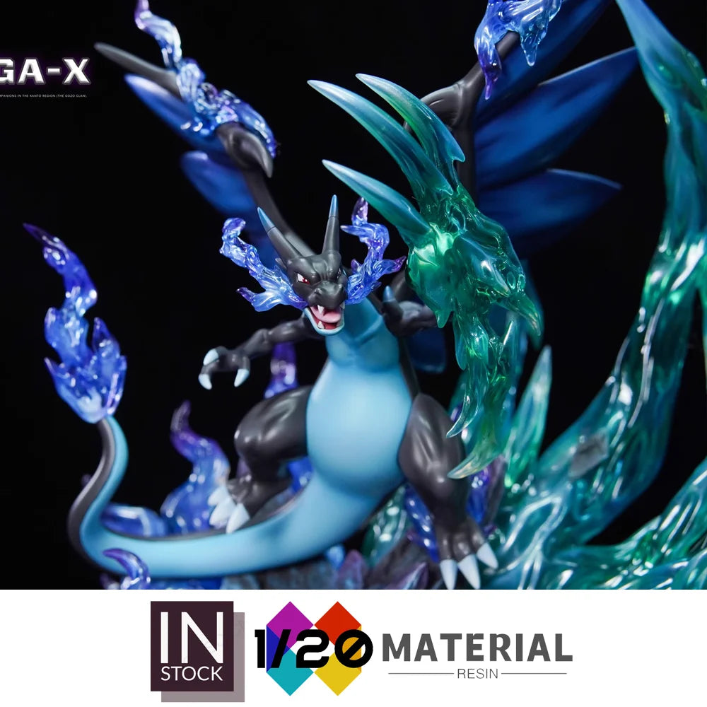 [PREORDER]1/20 Resin Scale World [MOON STONE] [PGroup2 ]Amaura & Aurorus MegaCharizard-X