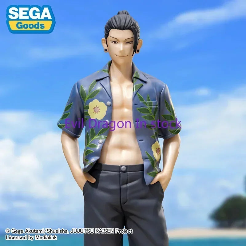 SEGA Luminasta Satoru Gojo Geto Suguru Summer Wear Ver.Jujutsu Kaisen PVC Model Action Statue Collection Boxed Model Doll Toys