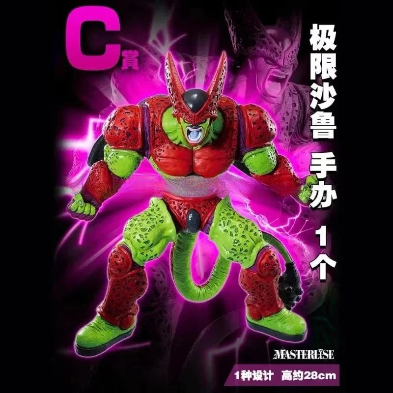 In Stock 100% Original Bandai Dragon Ball Ichiban Kuji Fate Showdown C Prize Extreme Cell Action Figure Toy