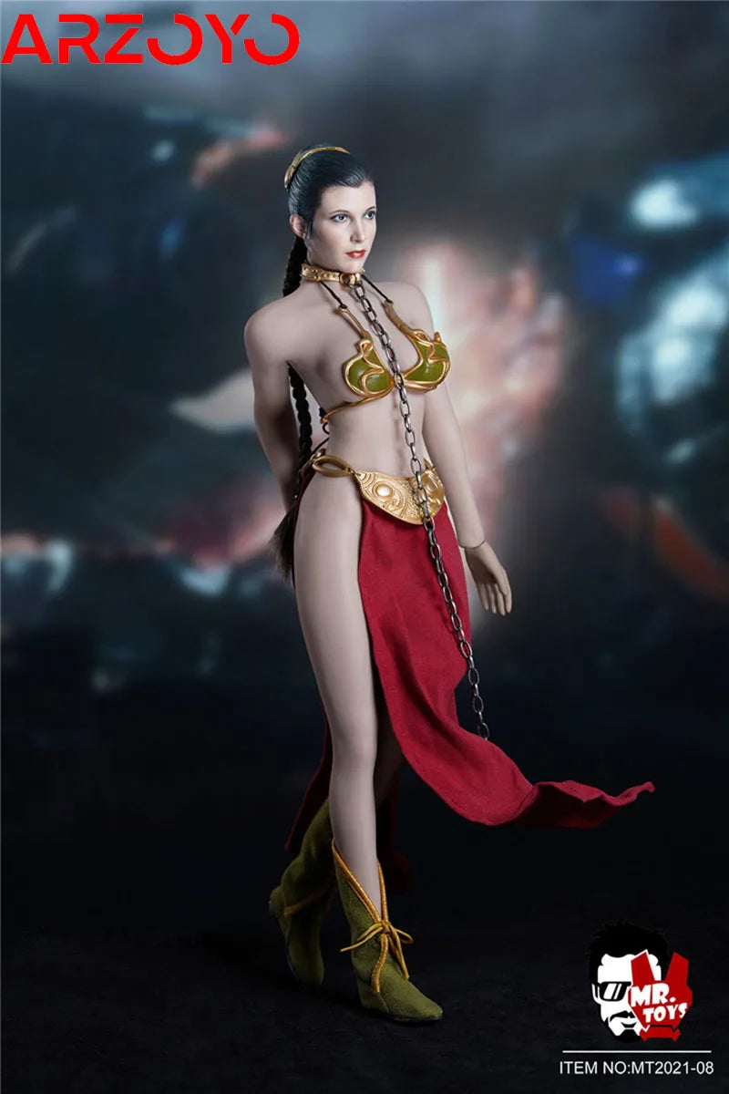 In Stock MT2021-08 1/6 Planet Princess Costume Carrie Reynolds Fisher Clothes Model Fit TBL S12D Female Soldier Action Body