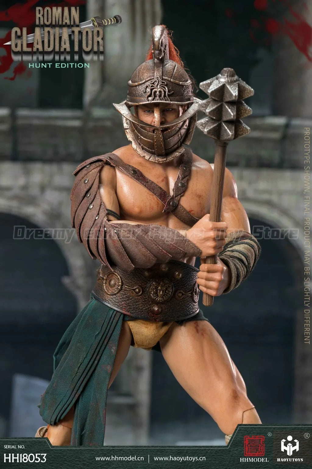 【In Stock】HHMODEL HAOYUTOYS HH18053 Imperial Legion Roman Gladiator Hunting Edition 1/6 Action Figure Model Collection Ornament
