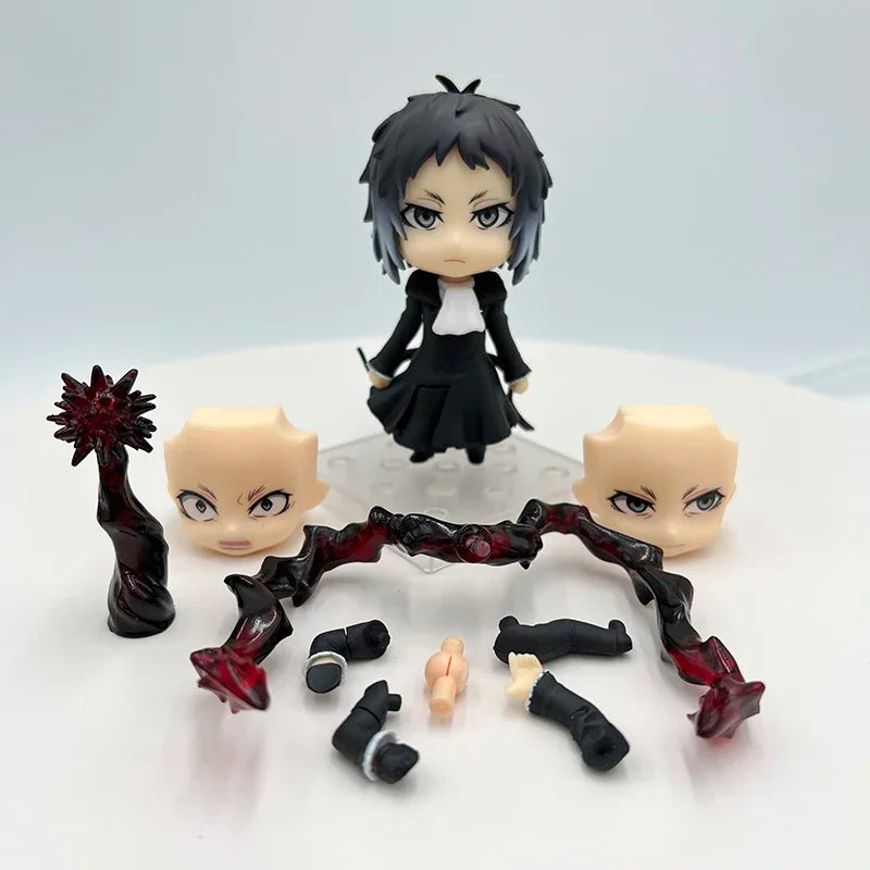 #657 Bungo Stray Dogs Dazai Osamu Anime Figure #676 Nakahara Chuuya Action Figure Ryunosuke Akutagawa Figurine Model Doll Toys