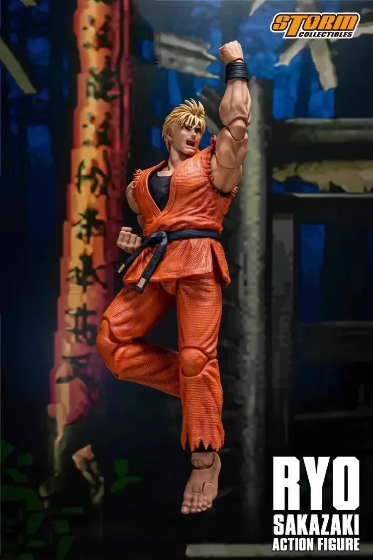 【MT】In Stock Original Storm Toys King of Fighters 98UM Ryo Sakazaki Complete Set of 6-inch Action Figure Model Toy Series