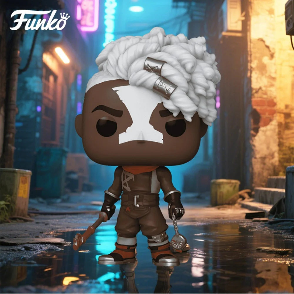 Jinx Action Figure Funko Pop League of Legends Series Vi Ekko Silco Figure Model Original Limited Edition Collectible Toy Gifts