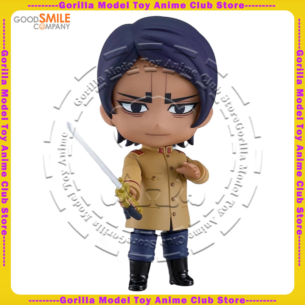 In Stock Original Genuine GSC Q version #2542 Second Lieutenant Koito 100mm Golden Kamuy Anime Action Figure Collectible Toy