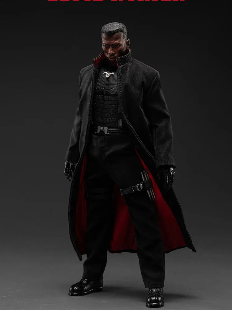 1/12 Blood Hunter Windbreaker Man Action Figure Collection SAWTOOTH TOYS STM-20252 Double Head Sculpts 6inch Soldier Model Gifts