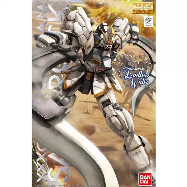 Bandai Genuine GUNDAM MG Action Anime Figure EW Sandrock Gundam Assemble Toy for Boys Girls Kids Gift Collectible Model