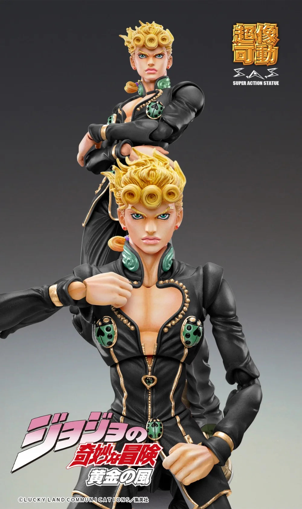 100% Original in Stock Medicos Entertainment Jojo No Kimyou Na Bouken Giorno Giovanna Finished Figure Character Model