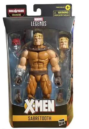 Original Hasbro Marvel Legends Series X-MEN SABRETOOTH Anime Figure Toys Collection Ornaments