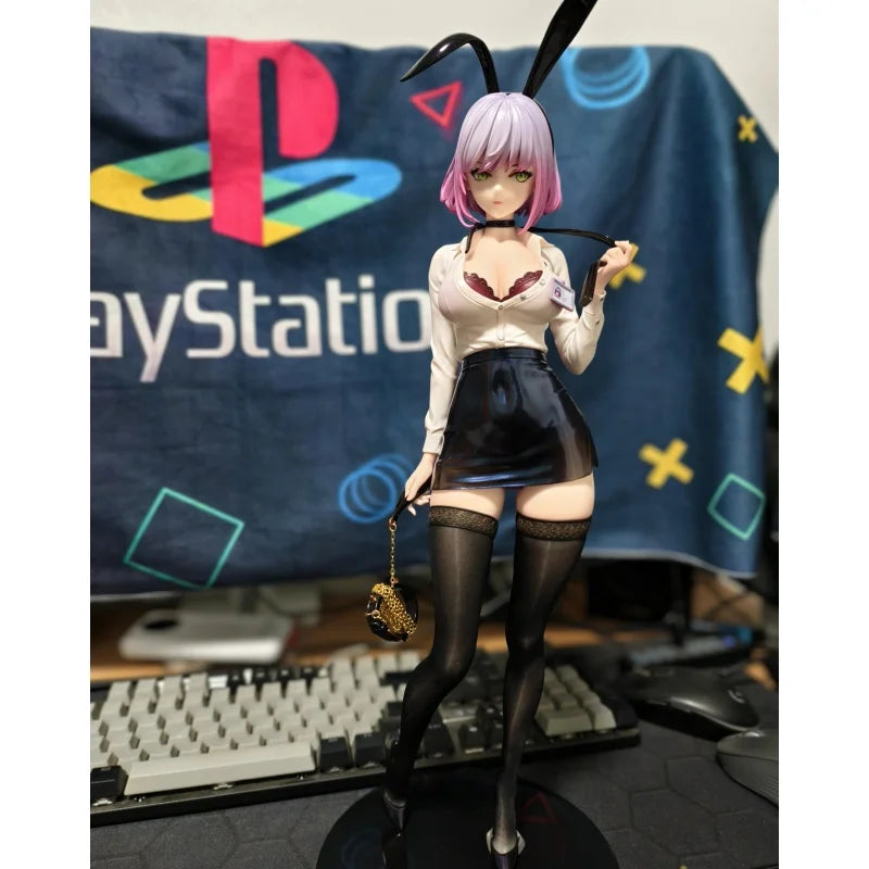 New Genuine In Stock Bearpanda & Yd Rabbit Hole Series Luna Bunny Girl 1/4 Action Figure Special Edition About 45cm