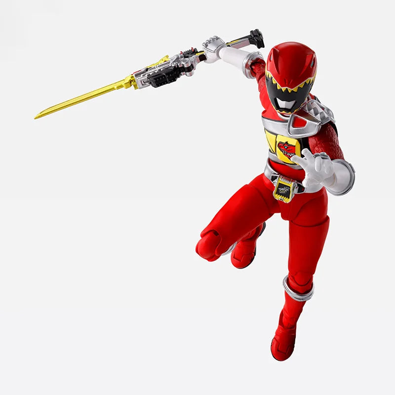 Original box Bandai S.H.Figuarts SHF True bone carving Strong Red Figure Finished Model kit  Anime full Action Toy Gift for kids
