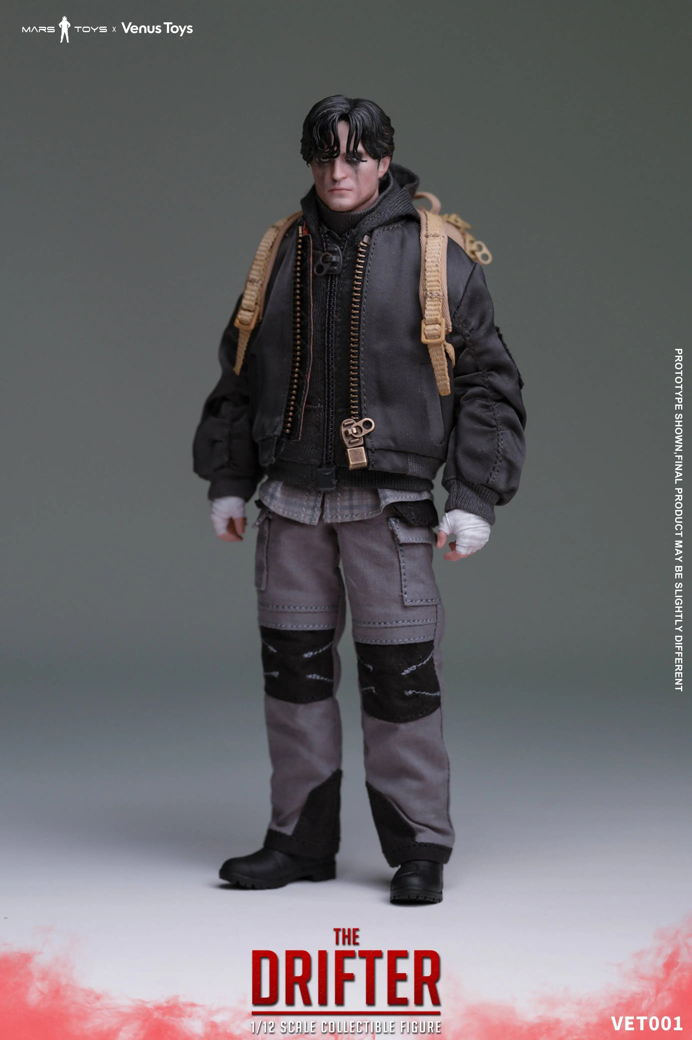 In Stock Originate Venus Toys Mars Toys VET001 THE DRIFTER 1/12 SCALE COLLECTIBLE FIGURE Model Toys Robert Pattinson Bruce Wayne