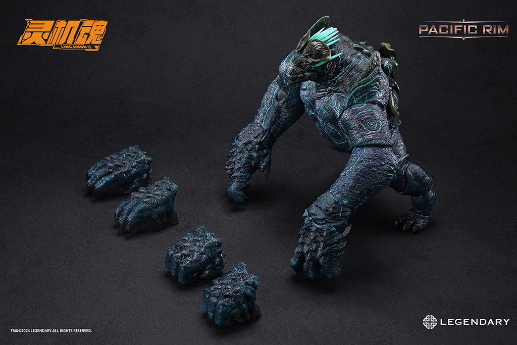 In Stock Memory Toys Pacific Rim Kaiju Leatherback SHM Figure Action Figure MonsterArts Model Trendy Toys Doll Collectibles