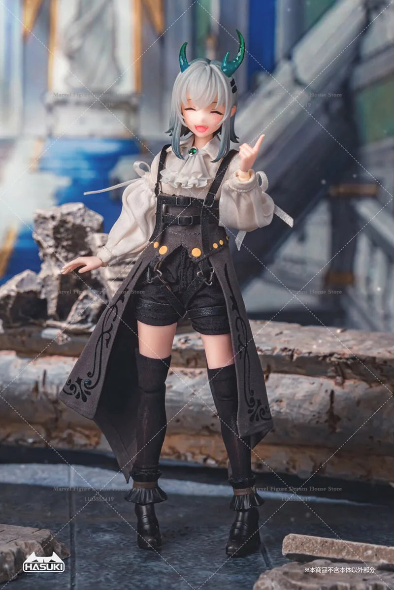 1/12 Scale Medieval European Style Knight Miss Gloria 6-inch Full Set Action Figure Soldier Height About 15.5CM HASUKI PA008