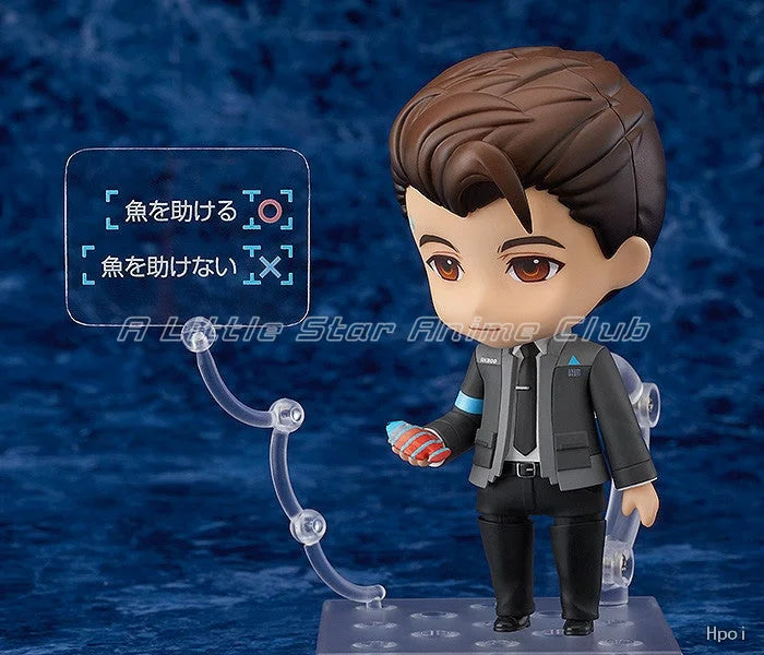 In Stock Original GSC Q Version Human Figure 1402 Detroit: Become Human Connor Animation Figure Model Collection Ornaments Toys