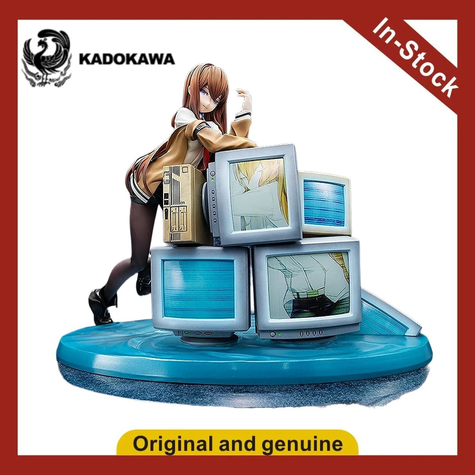 【UA】KADOKAWA KDcolle Steins Gate 0 Makise Kurisu Scale 1/7 Figure Toy Gift