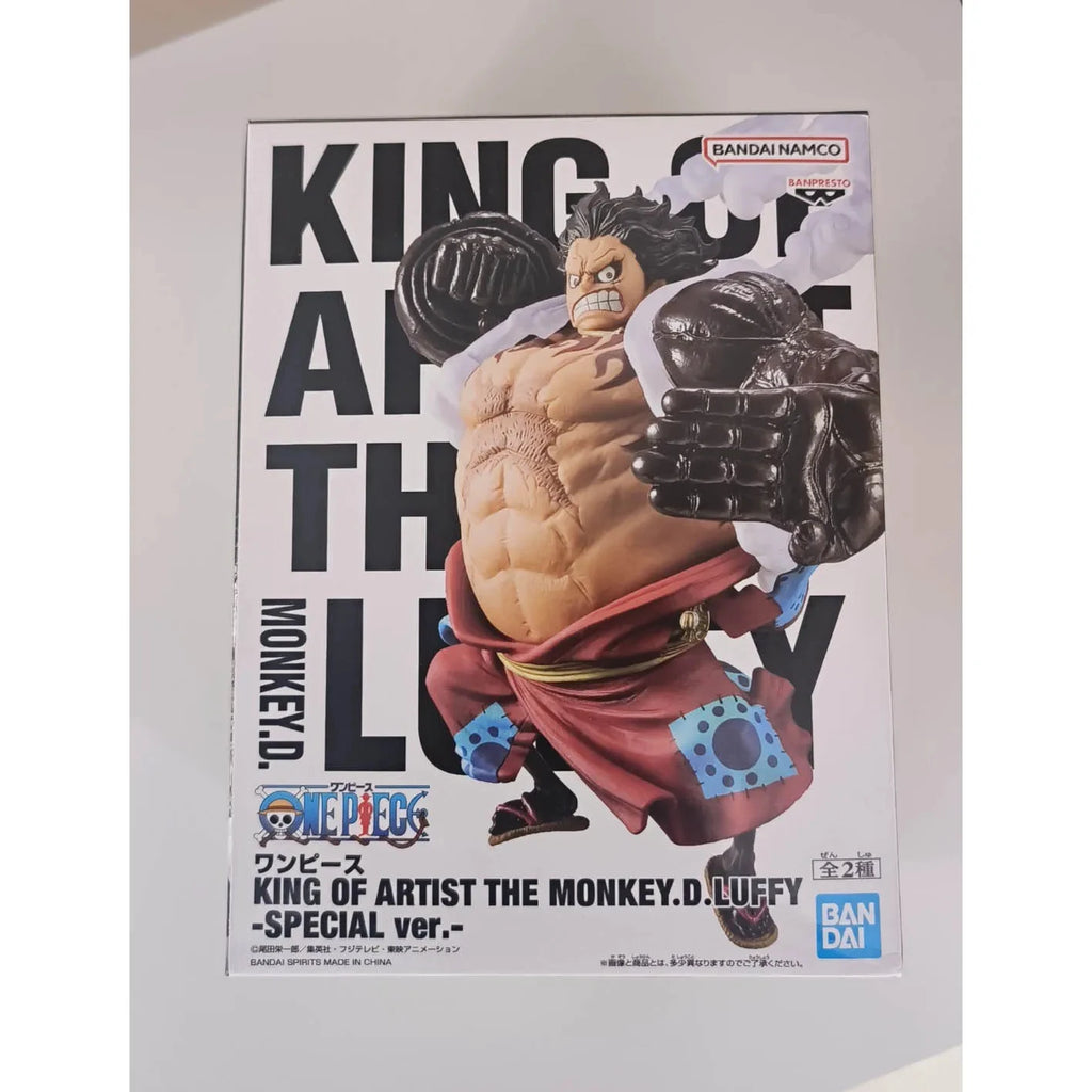 Bandai Banpresto Original One Piece KING OF ARTIST Monkey D. Luffy Anime Figuren Spielzeug für Kinder Geschenk