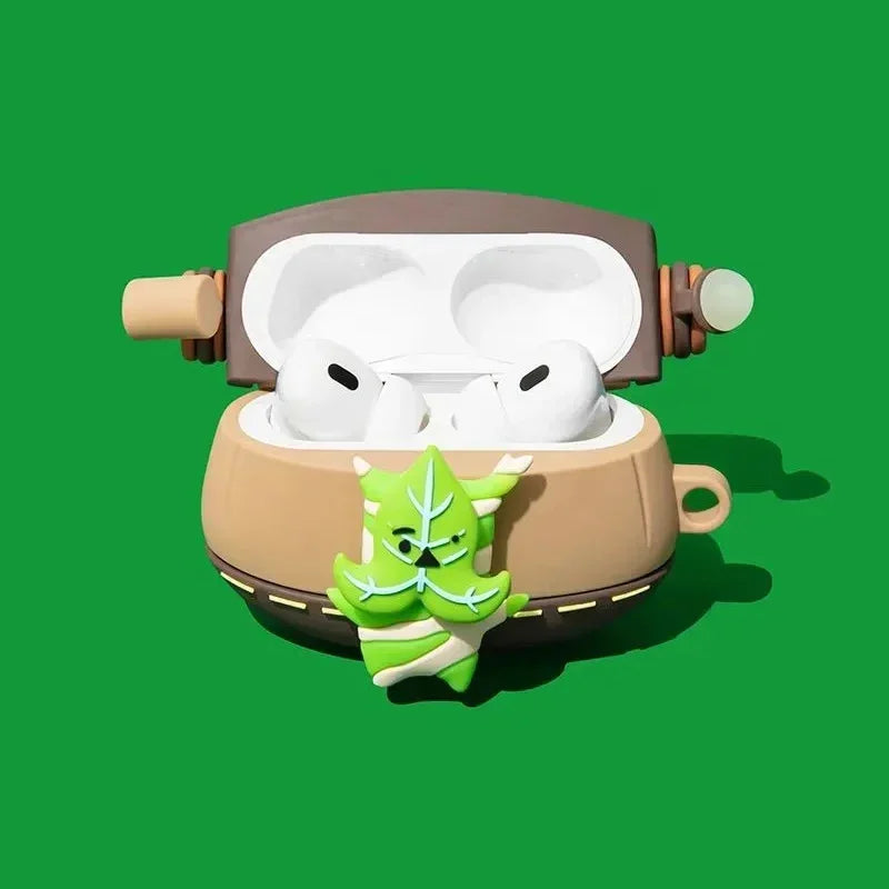 Zeldaes Yahaha Koroks Noctilucent Kopfhörerhülle für AirPods 1 2 3 Pro Tear of the Kingdom Apple Wireless Bluetooth Kopfhörerhülle