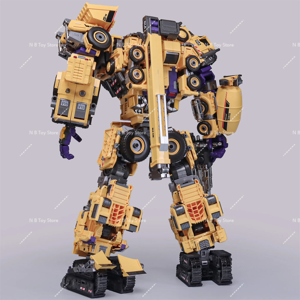 [In Stock] GLA-01-06Y Giant Invasion Mecha Yellow Legion Devastator Scrapper Mixmaster Hook Scavenger Bonecrusher