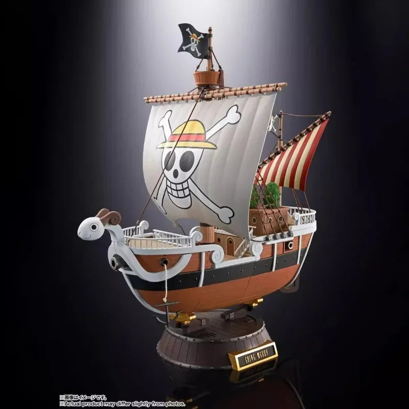 Bandai Original ONEPIECE  Figure Superalloy Going Merry 25th Anniversary of Animation Action Figure Toys