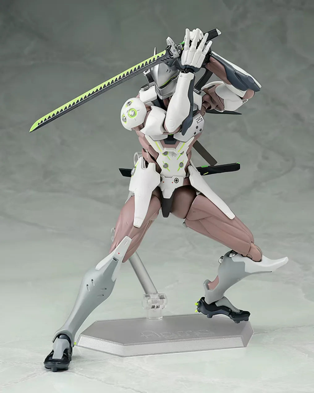 Original Brand New Max Factory Figma 373 Genji Overwatch Articulated Action Figure Model Collectible Gift