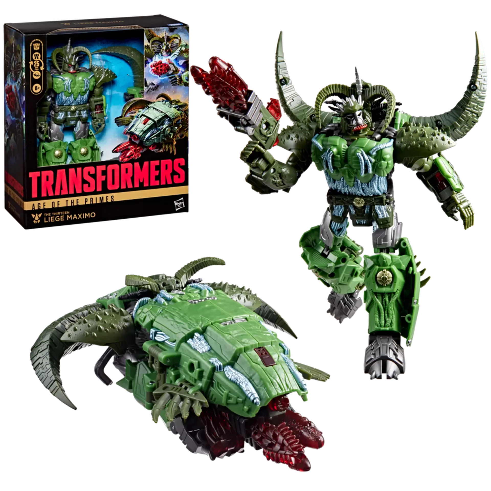 In Stock Transformation Age of The Primes LEADER Thirteen Primes LIEGE MAXIMO Action Figure Toy Collection Boys Gift Deluxe