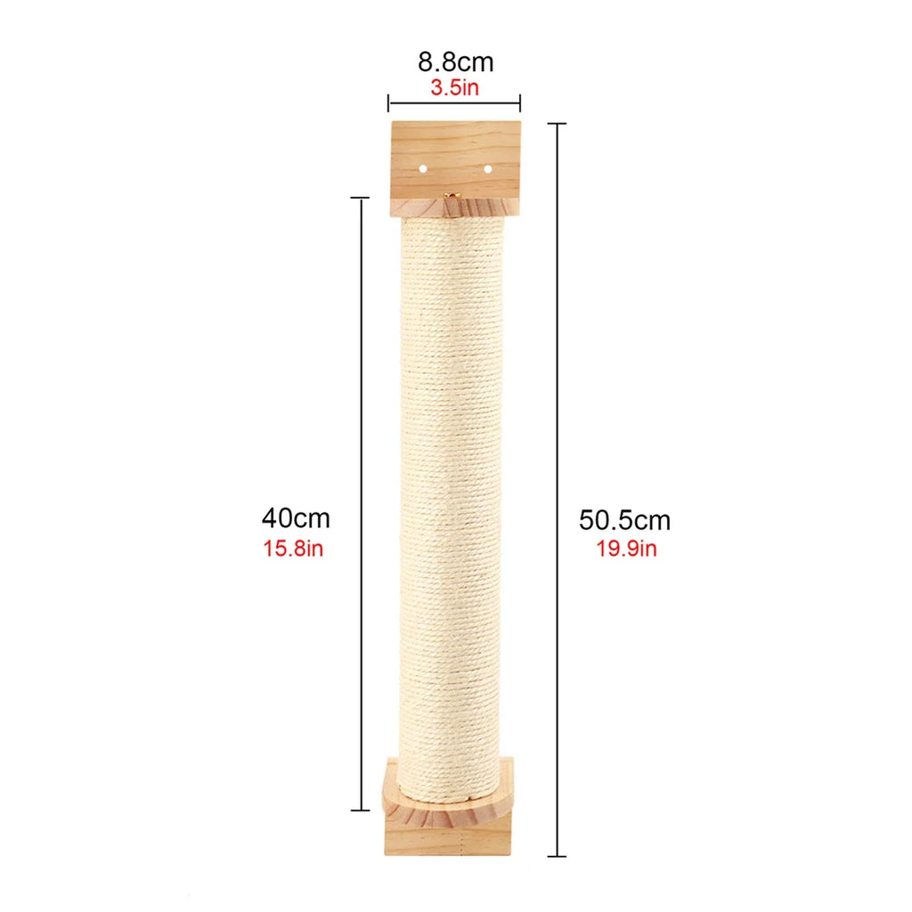 Cat Climbing Shelves Wall Mounted Cat Tree Cat Scratching Post Climbing Perches Hammock Steps for Cat Sleeping Playing and Rest