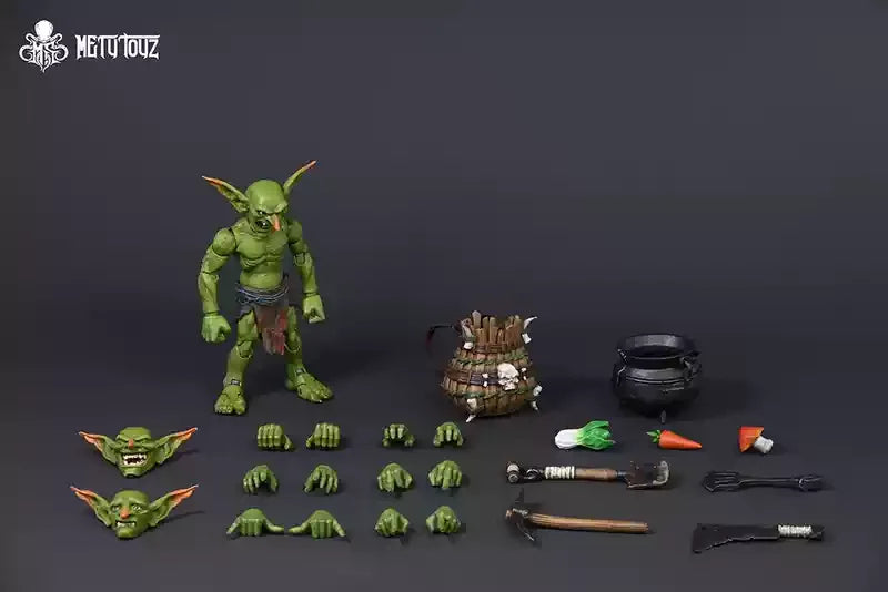 Pre-Sale 13cm Genuine Metytoyz Goblin Adventure Team Warrior Action Figure Movable Joint Trendy Toy Merch Collectibles Gift
