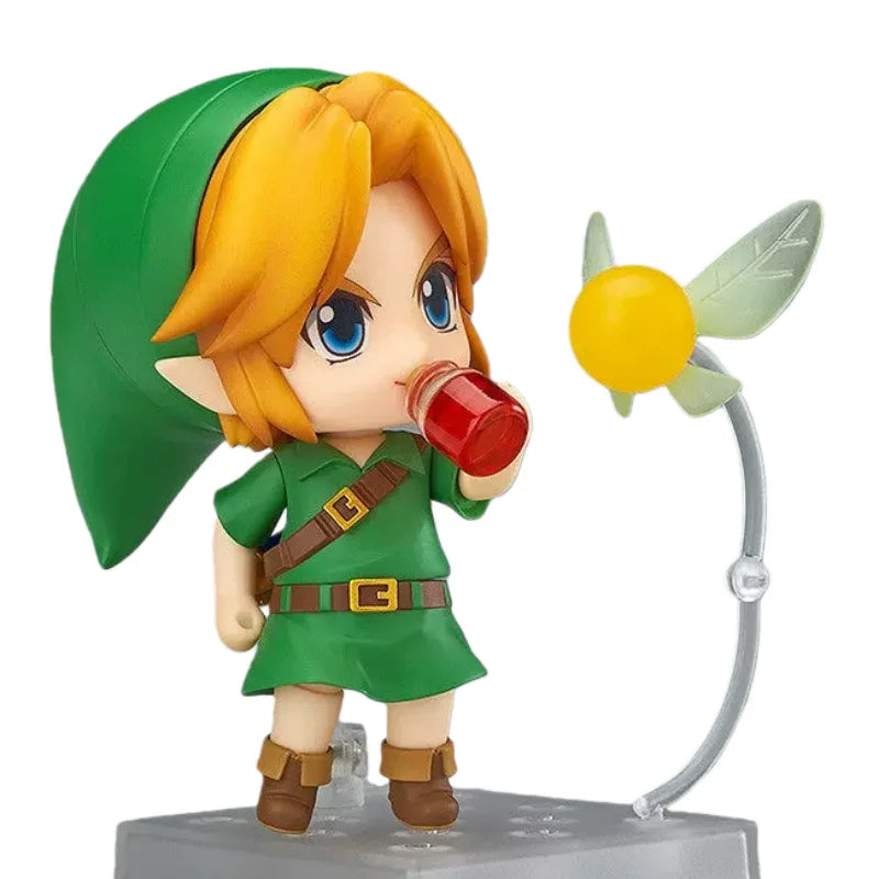 Authentic Gsc 10cm #553  Link The Wind Waker Ver. Q Version Anime Figure Model