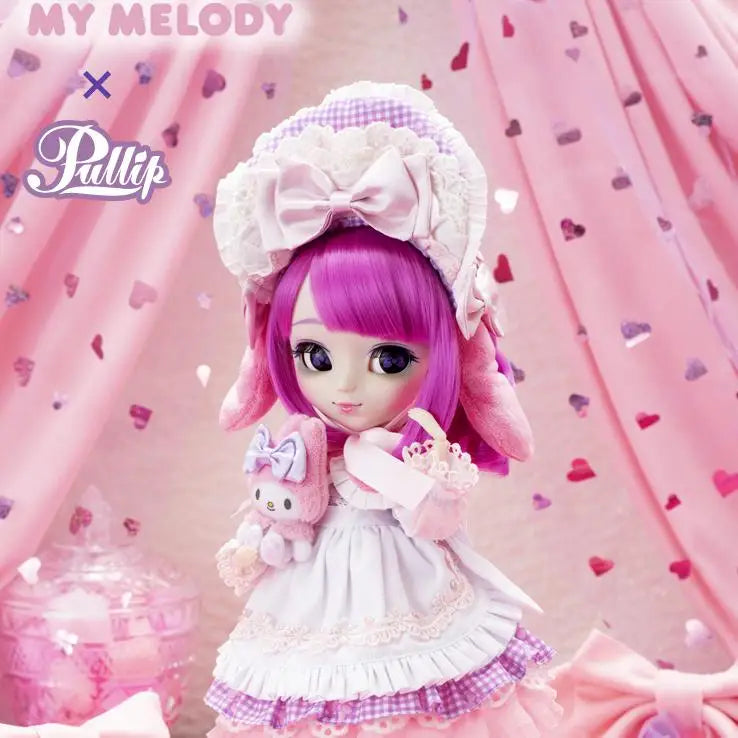 Pullip Sanrio Characters Anime Model Kuromi Sweet Dream Ver Hellokitty My Melody Cinnamoroll Lala&Kiki 1/6 Joint Mobile Bjd Toy