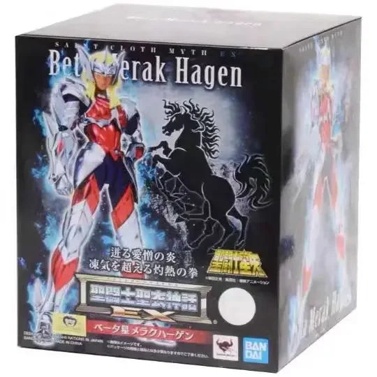 Bandai in Stock Original Saint Seiya EX Saint Cloth Myth Octagonal Horse Hagen Movable Model Kids Toy Gifts Action Figure Toy