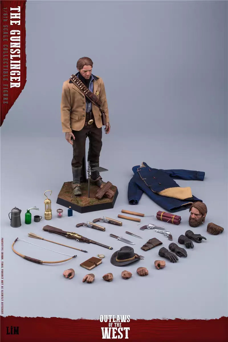 In Stock Original DSTOYS 1/12 DS-2505/2506 Red Double-Headed Sculpture Action Figures Collectible Toy Gift Model Dead Redemption