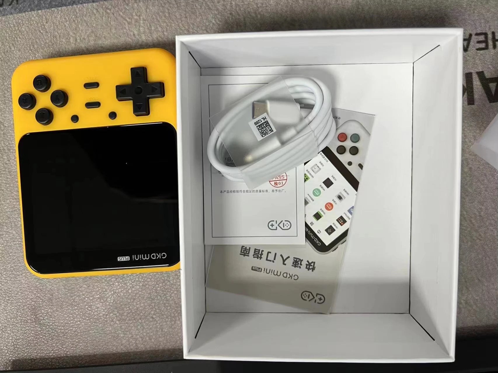 GKD Mini Plus Handheld - 3.5" IPS Retro Portable Gaming Console with WiFi/Bluetooth/OTA, GB/GBA/SNES/Genesis Emulator Support