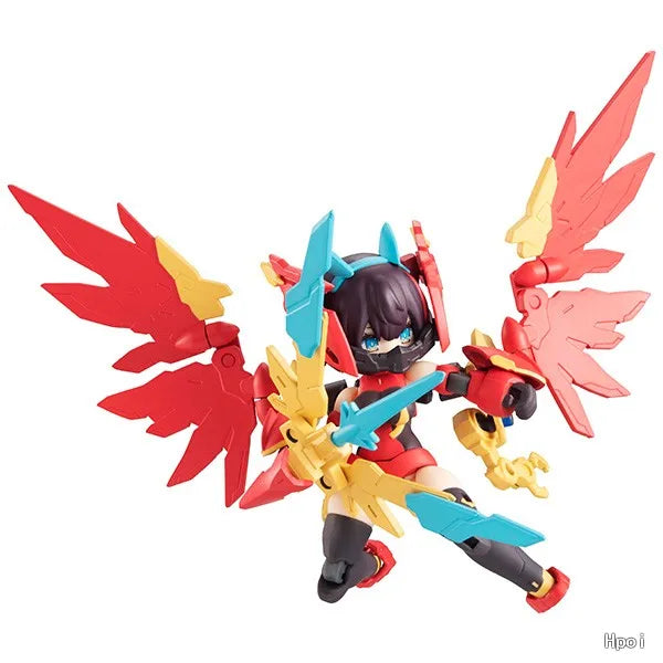 【UA】 MegaHouse Desktop Army N-202d Titania Suzaku Figure Model Toy Gift