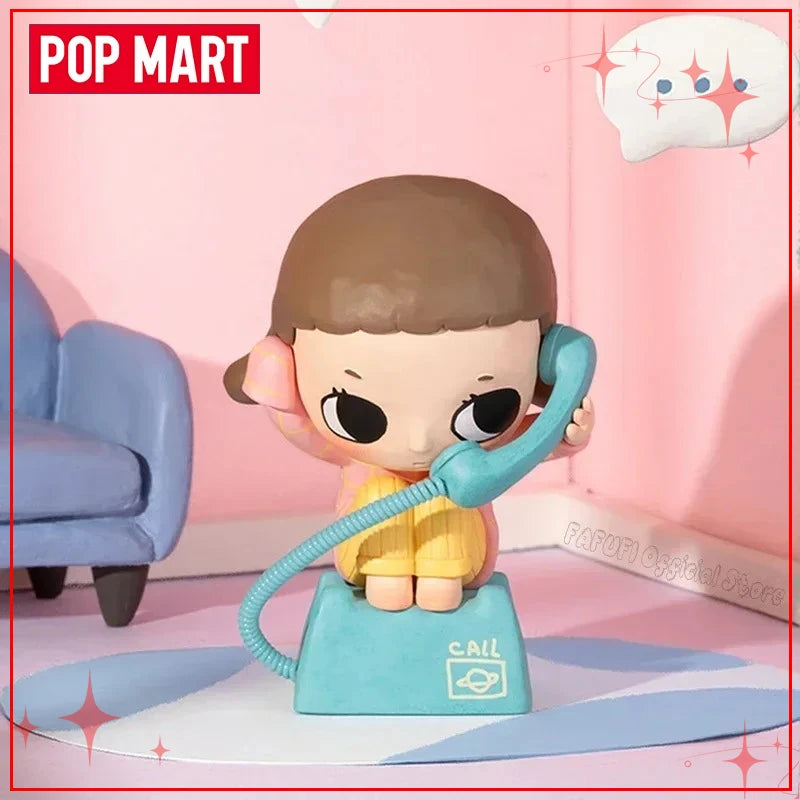 POPMART Nyotas Flauschige Life Series Mystery Box Аниме Сладка екшън фигурка Колекция Модел Настолни орнаменти Кукли Играчки