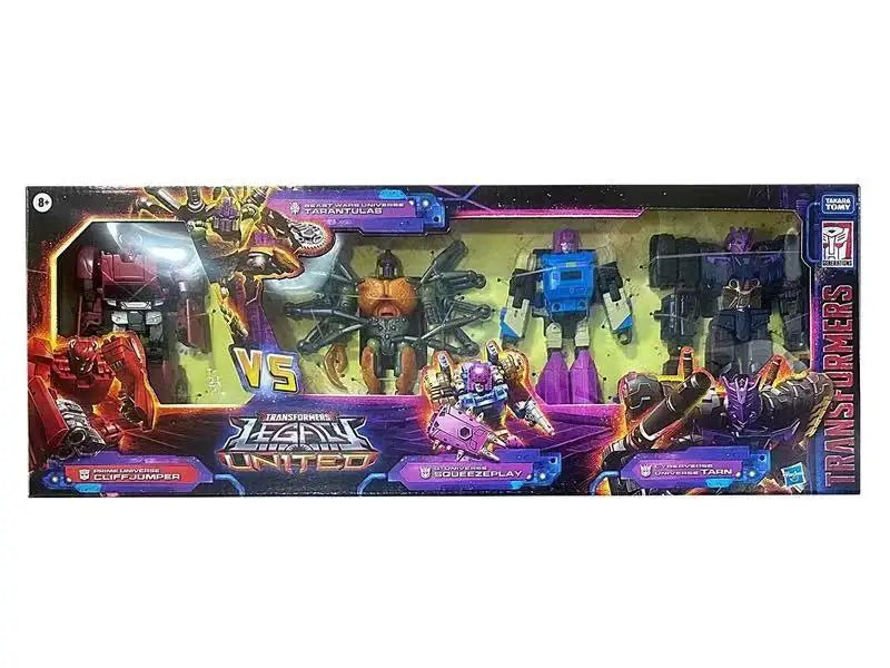 In stock Transformer Channel Limited Target Duel Four Set Anime Character Figures Model Toys Promotional Gift Collection